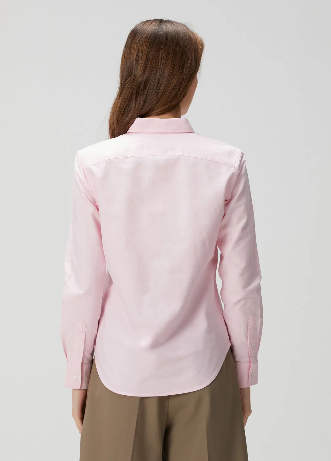 Рубашка Oxford Polo Ralph Lauren, Pink — фото 4