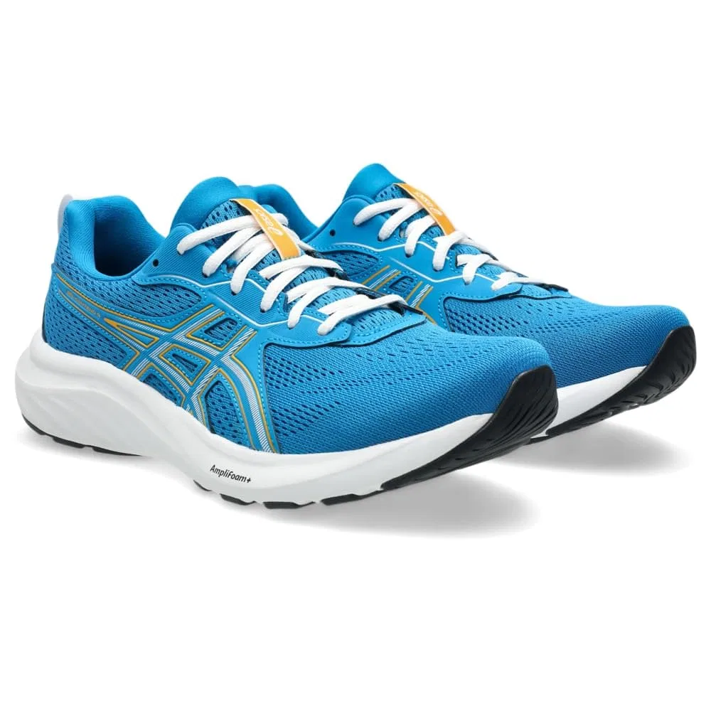 Детские кроссовки для мальчиков с гелевой амортизацией Gel-Contend 9 ASICS, Aegean Blue Yamabuki — фото 2