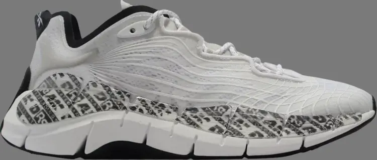 

Кроссовки blackeyepatch x zig kinetica 2 'white black' Reebok, белый