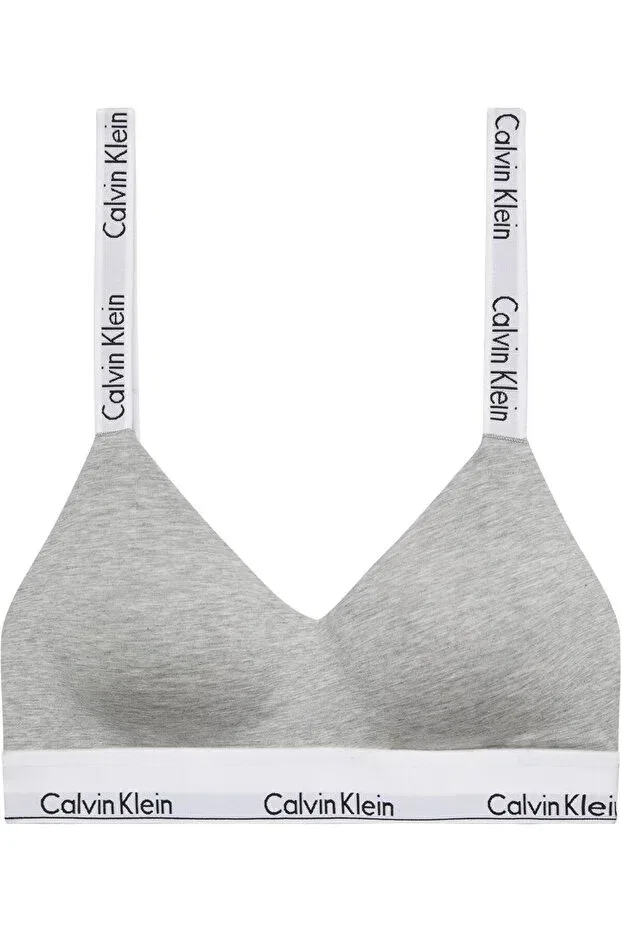 Женские бралетт с легкой подкладкой Calvin Klein, Grey Heather