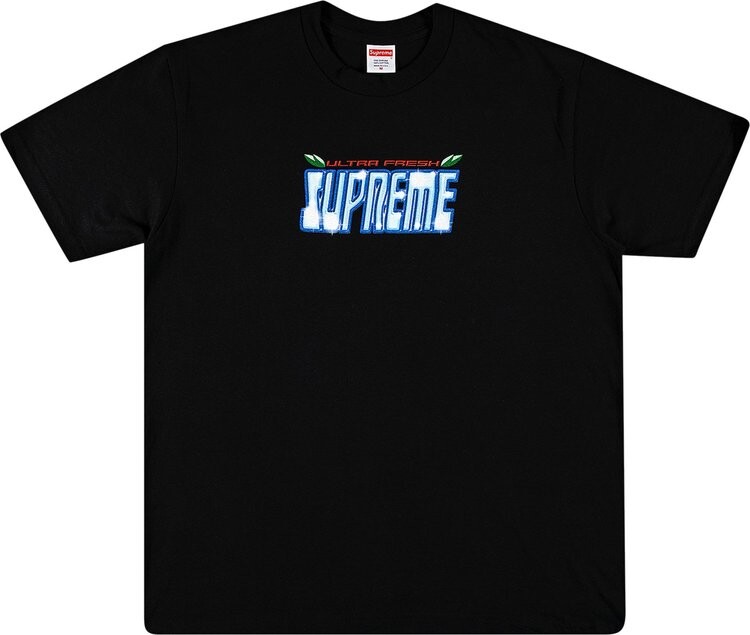 

Футболка Supreme Ultra Fresh Tee 'Black', черный