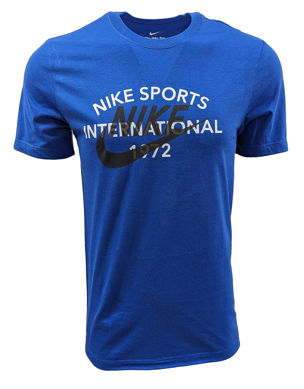 Мужская футболка с коротким рукавом Nike M NSW Club Tee NIKE, Royal Blue/Black (International 1972)
