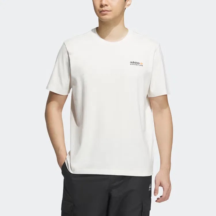 Футболка с принтом Adventure Adidas, белый — фото 2
