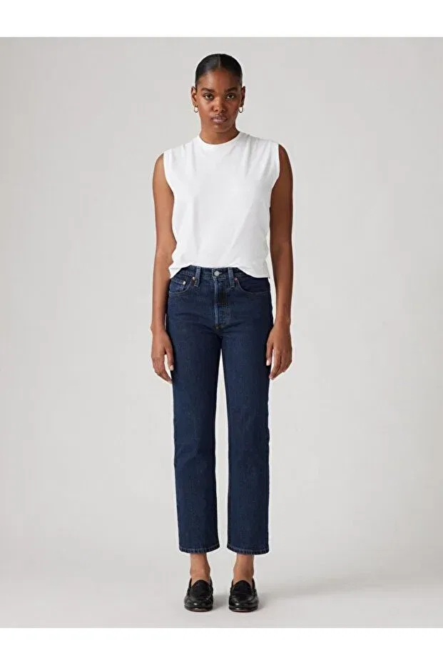 Женские джинсы скинни Levi'S, Dark Indigo - Flat Finish
