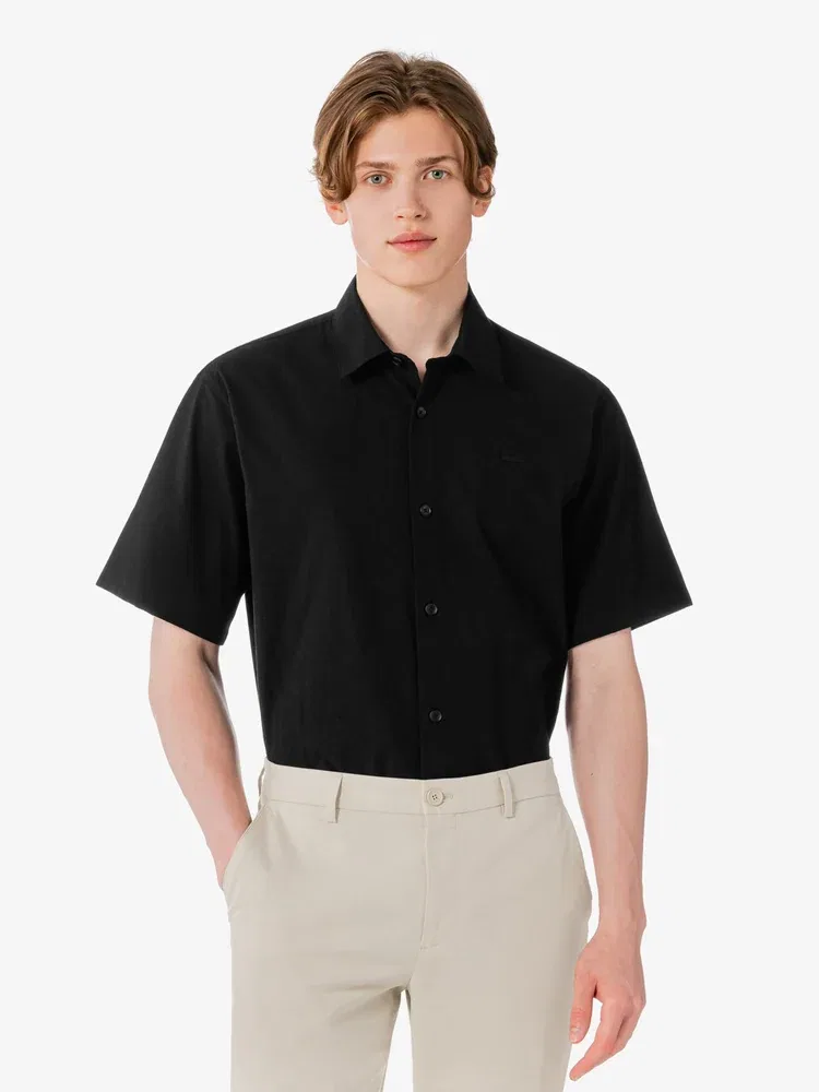 Рубашка с коротким рукавом модель CH249E-56G LACOSTE, Black