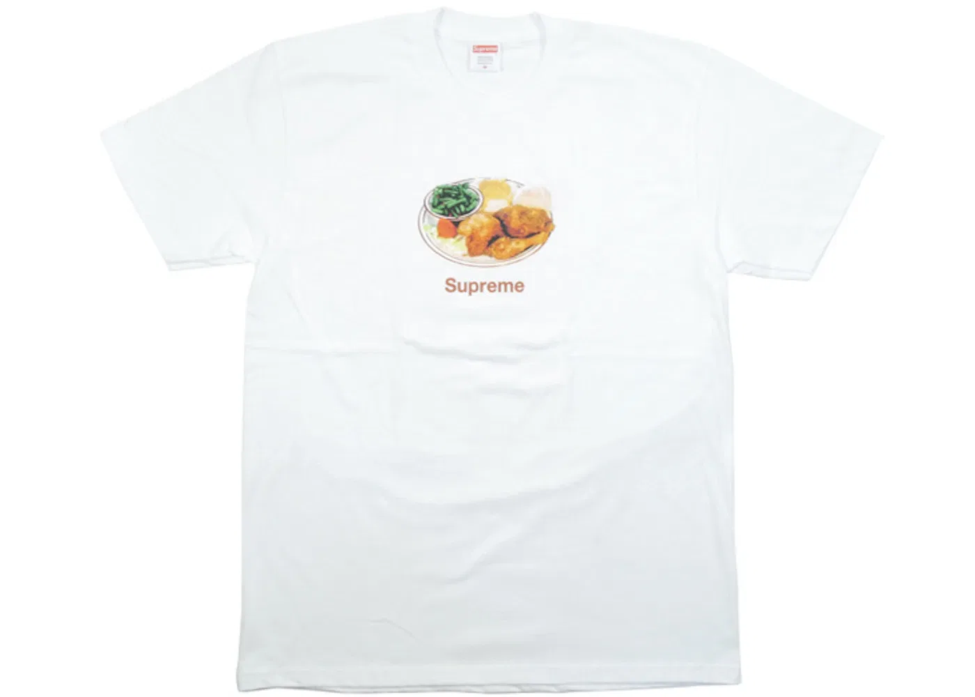 Футболка с принтом Supreme Tee, White