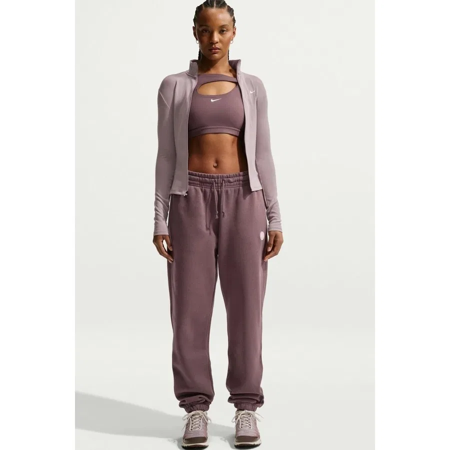 Спортивные штаны Oversize Fit с принтом Phoenix Fleece Nike, Фиолетовый — фото 4