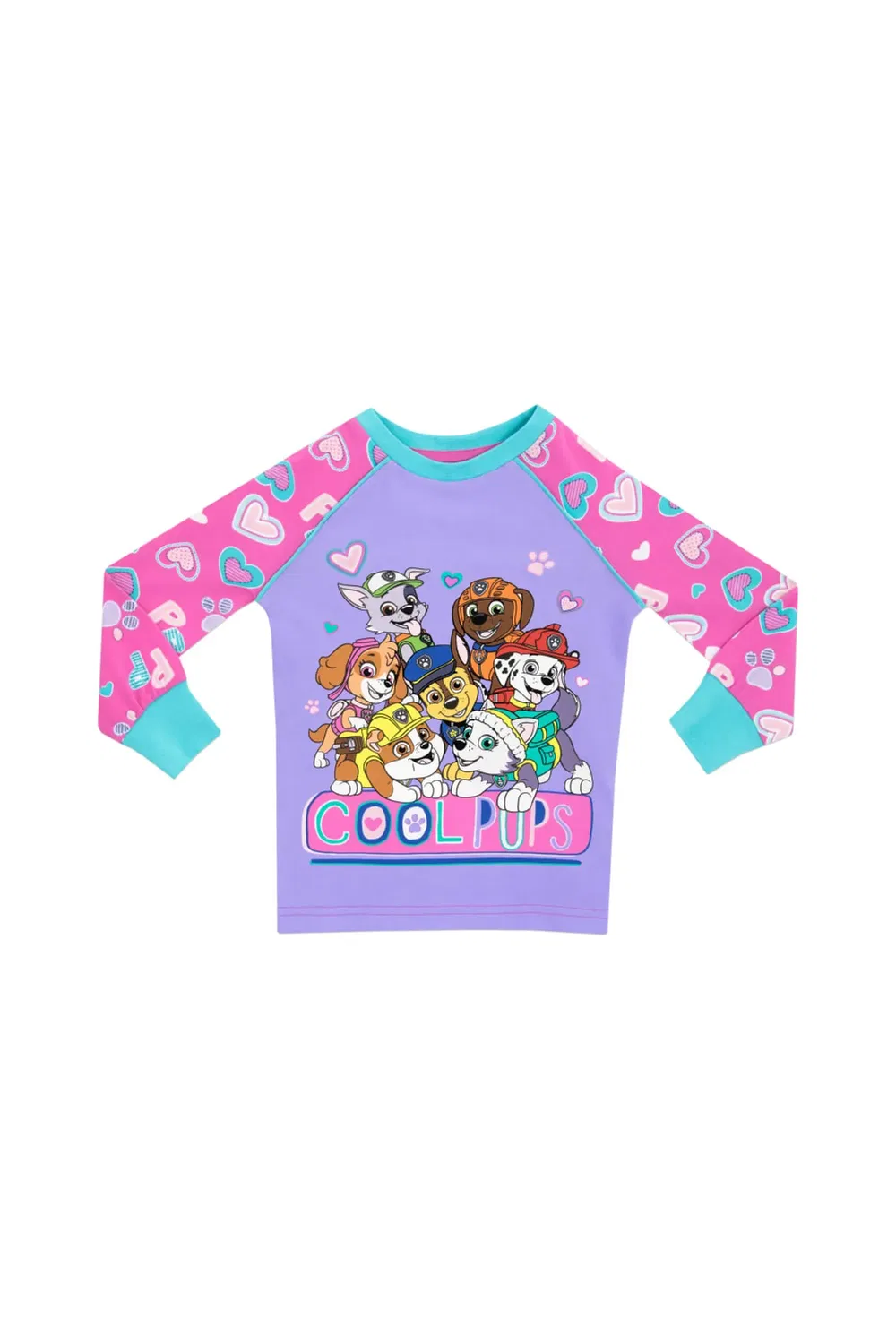 Детская пижама Cool Pups Paw Patrol, Pink — фото 2