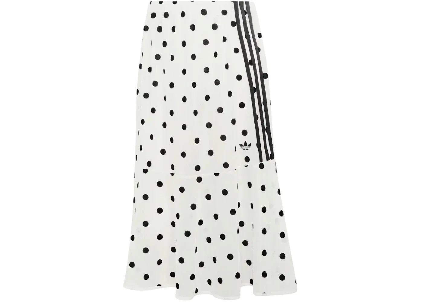 Женская юбка из шифона с принтом Skirt Adidas, Off White