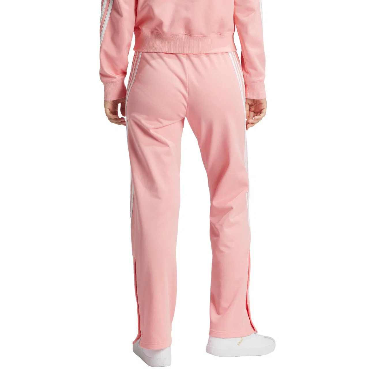 Женские спортивные брюки с принтом Iconic Wrapping 3-Stripes Snap Adidas, Rosa — фото 3