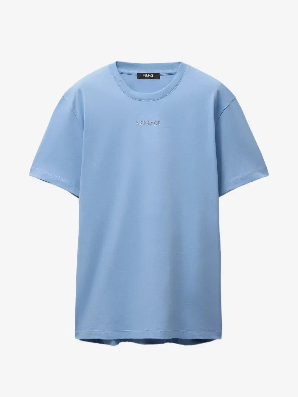 Футболка с вышивкой Versace, синий