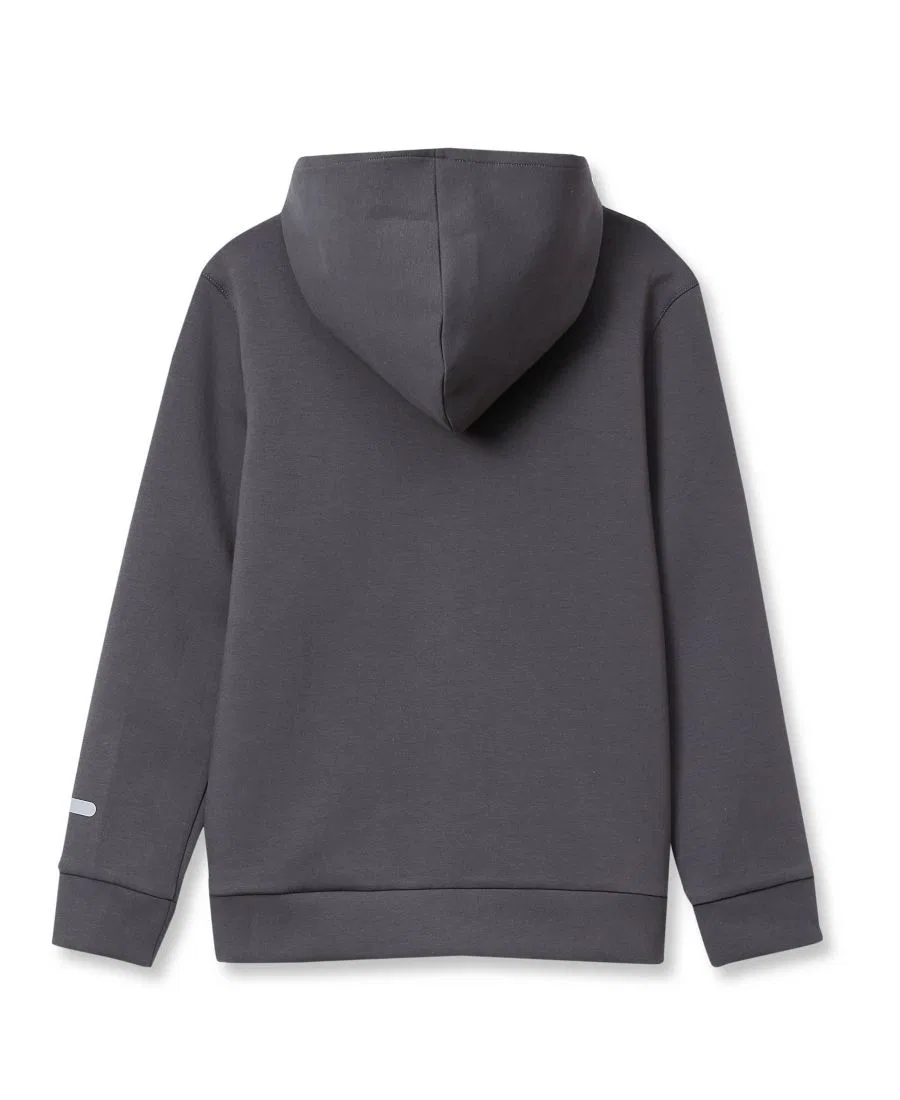 Худи на молнии с капюшоном Active Full Zip Hoodie Lands' End, Dark Gray — фото 2