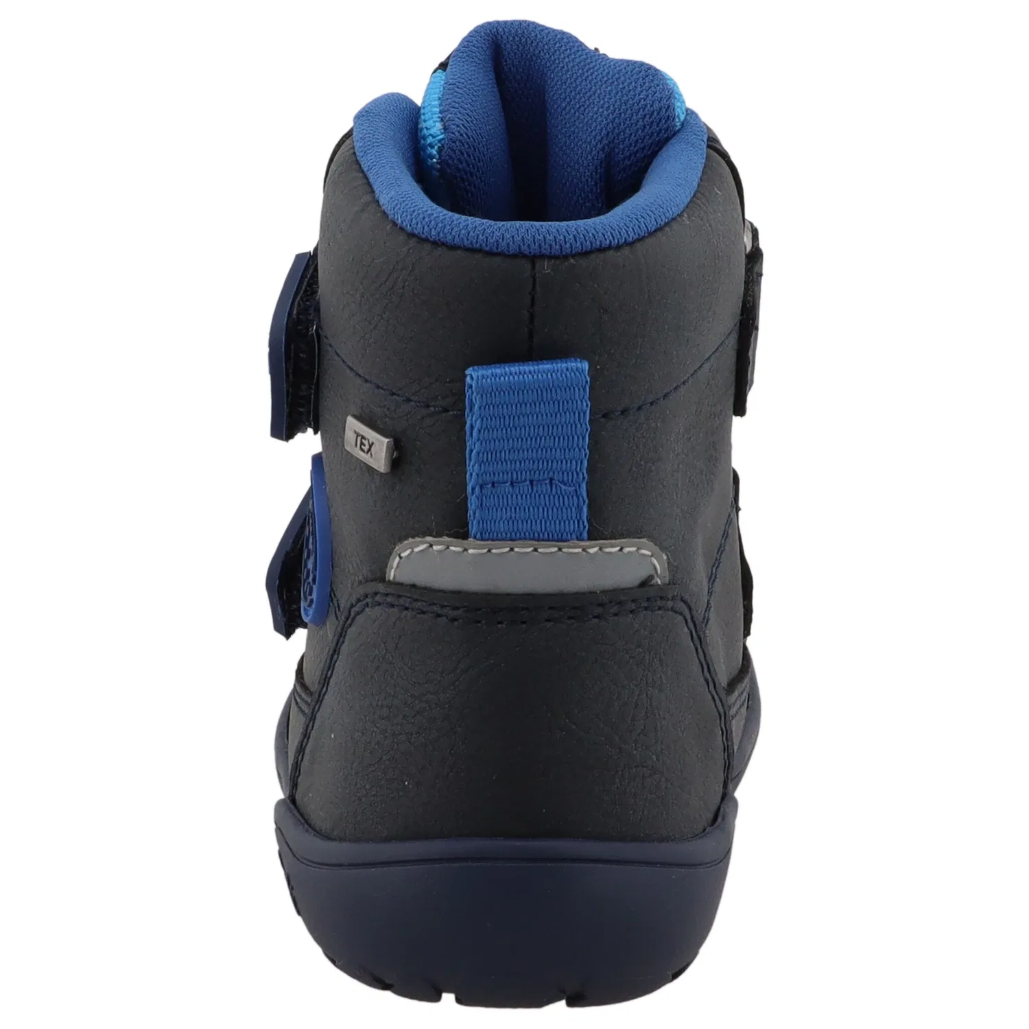 Детские кожаные ботинки с мембраной TEX Lurchi, Navy-Royal Blue — фото 4