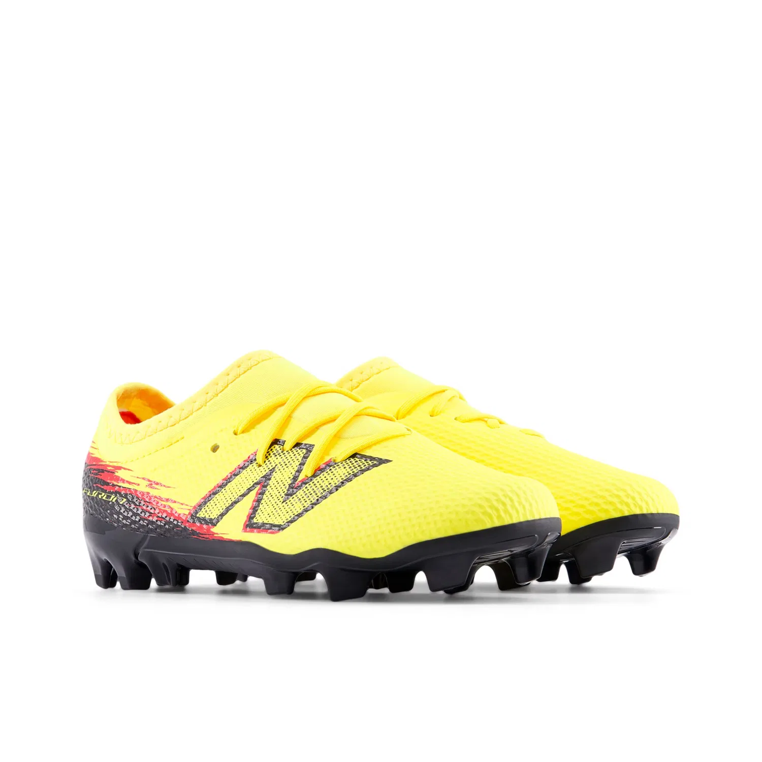Кроссовки New Balance Athletic Shoes Furon Team V8 желтого цвета — фото 3
