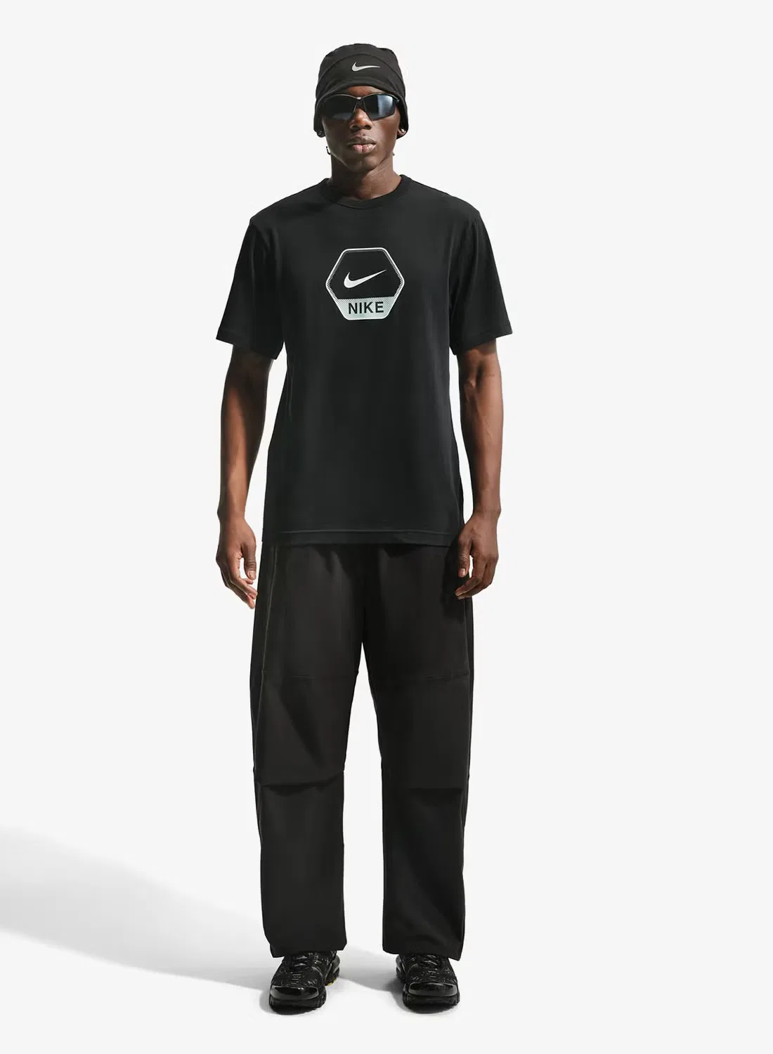 Футболка с принтом Nsw Core Graphic Nike, черный