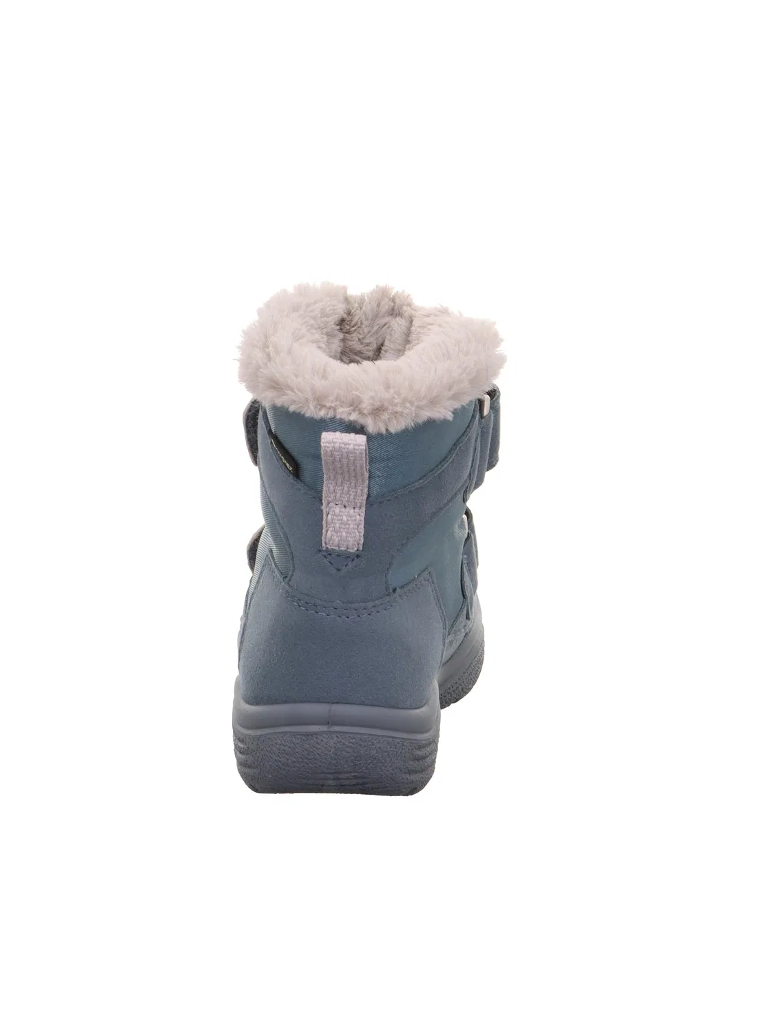 Детские снежные ботинки для девочек на липучке Crystal Warm Superfit, Blue 8030 — фото 3