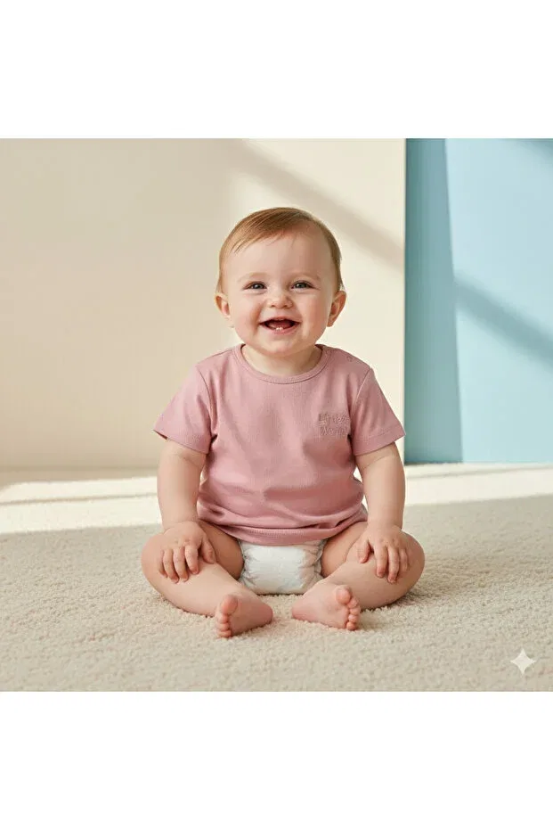 Детская футболка для девочек хлопковая Little'S World, Pink