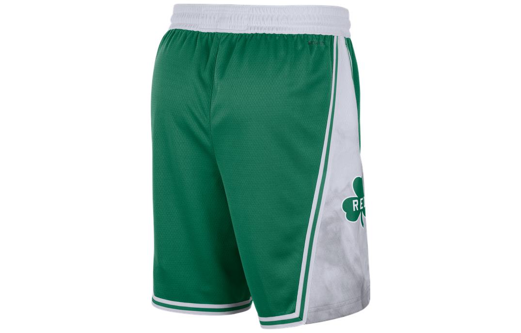 Шорты Men's Nike Boston Celtics Colorblock Straight Shorts Green DB4127-312 — фото 2