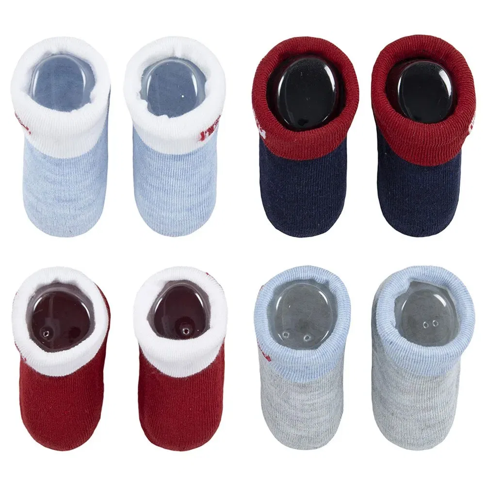 Детские носки для девочек с мягкой пяткой и мыском NL0330 Levi's, Multicolor