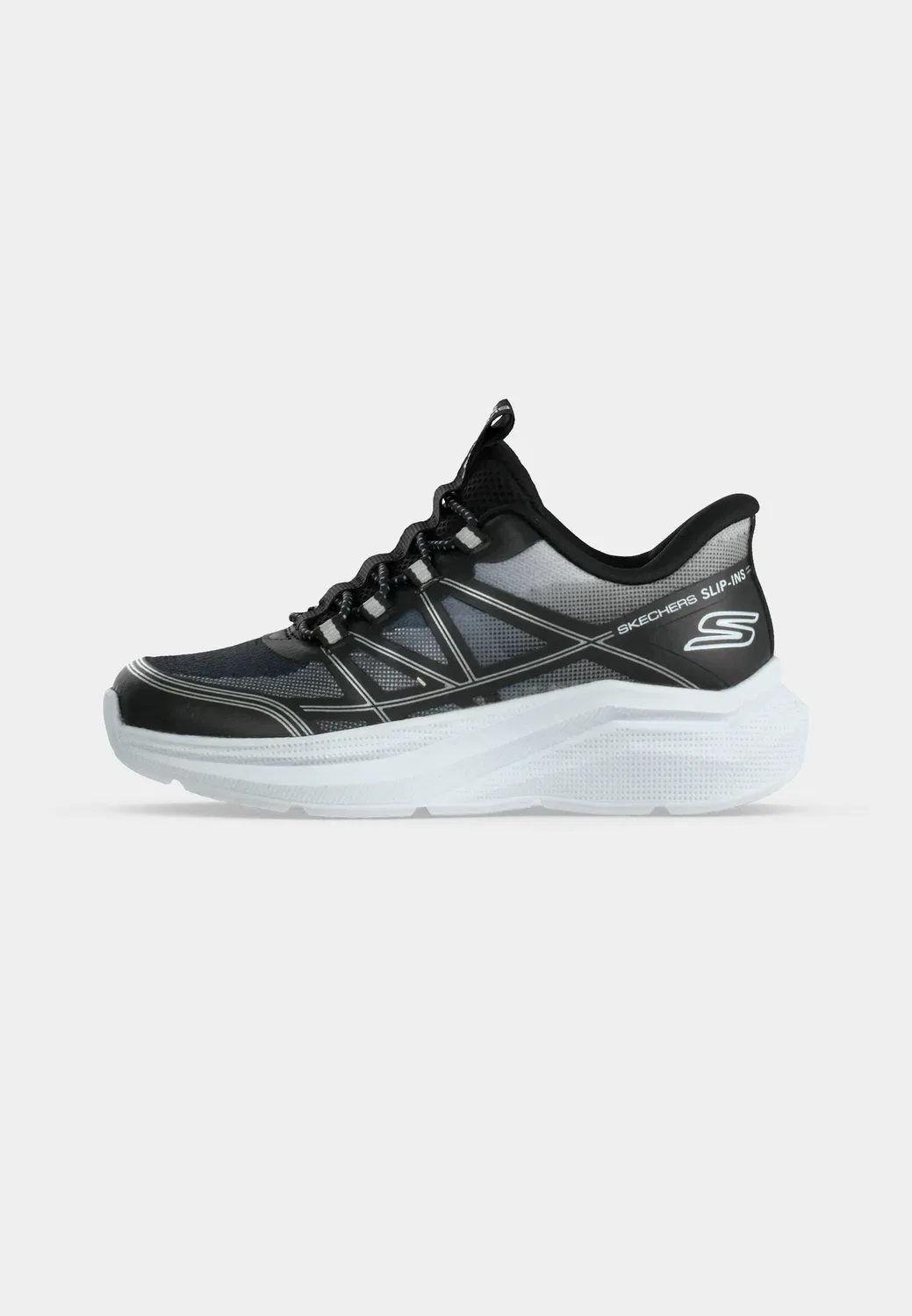 Тренажеры Microspec Velocity Skechers, Black/Silver-Coloured/White — фото 2
