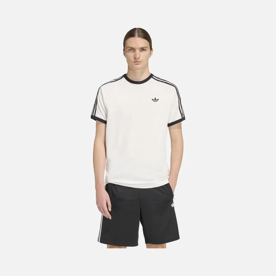 Футболка с принтом 3 S Tee adidas, Белый