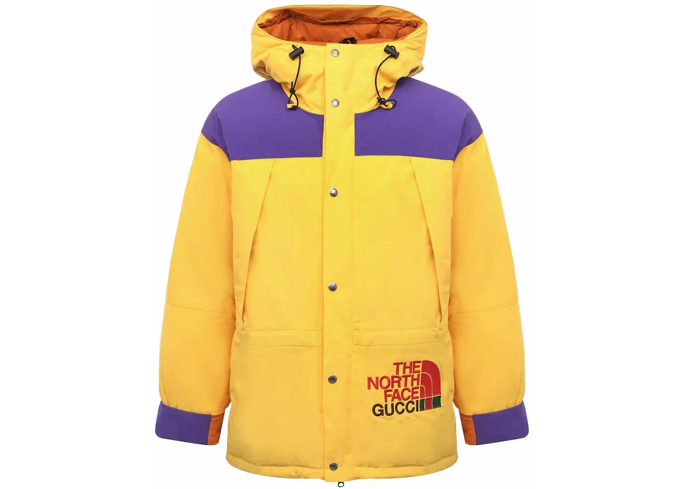 Мужская куртка с принтом Jacket Gucci, Yellow/Purple