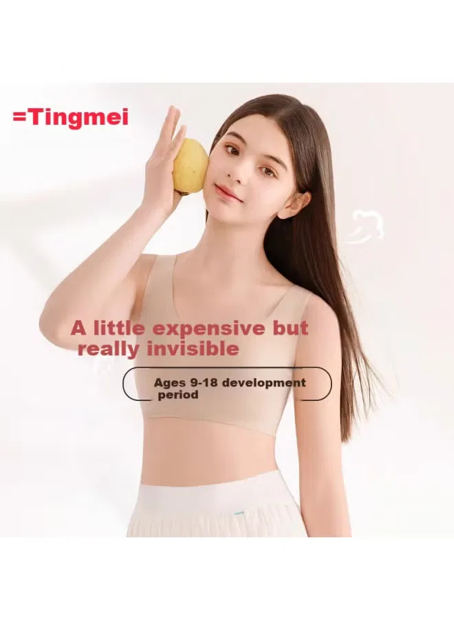 Бюстгальтер без косточек для девочек Tingmei Gracewell, телесный