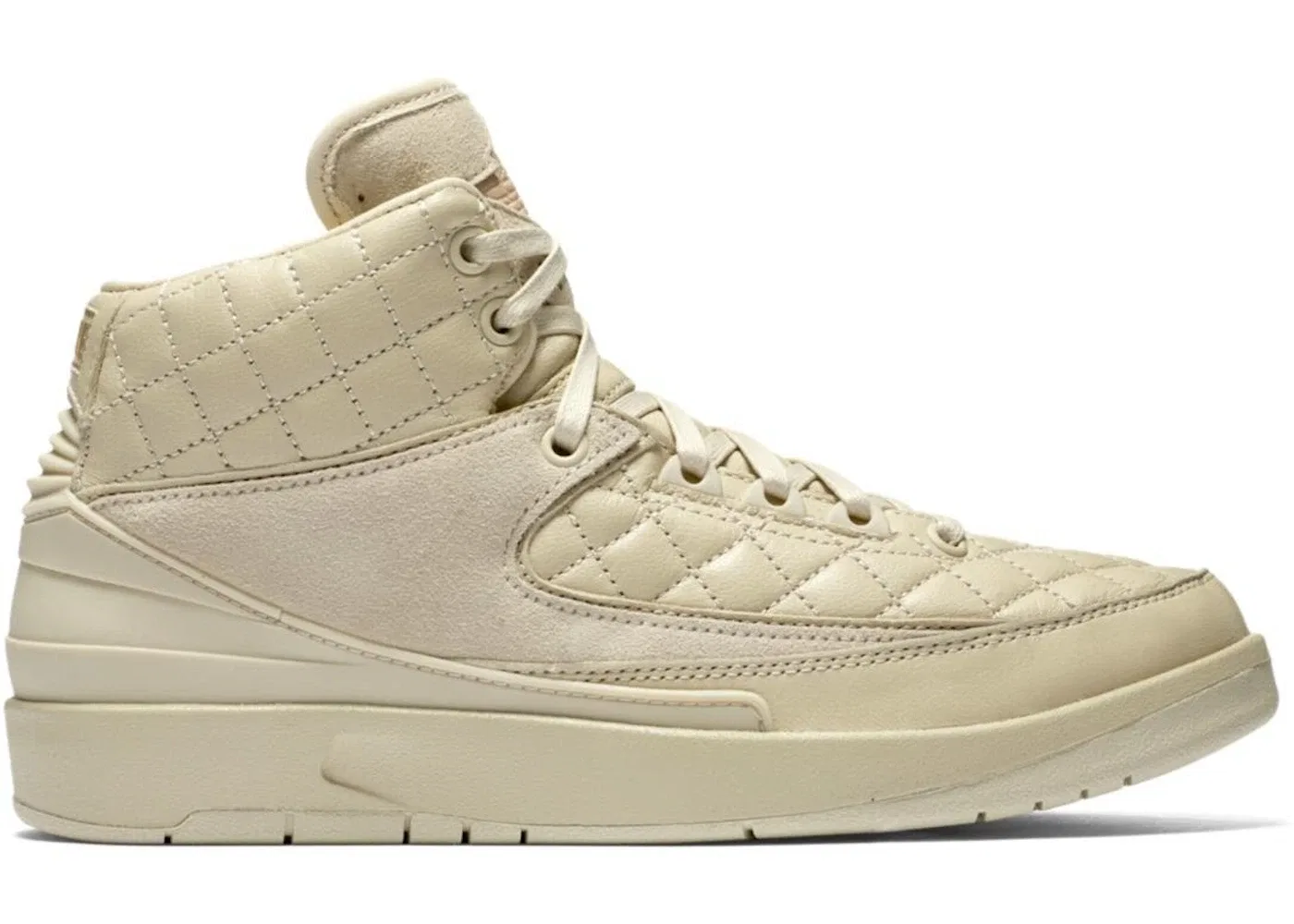 Детские кроссовки Lifestyle Jordan 2 Retro Jordan, Beach/Metallic Gold-University Red
