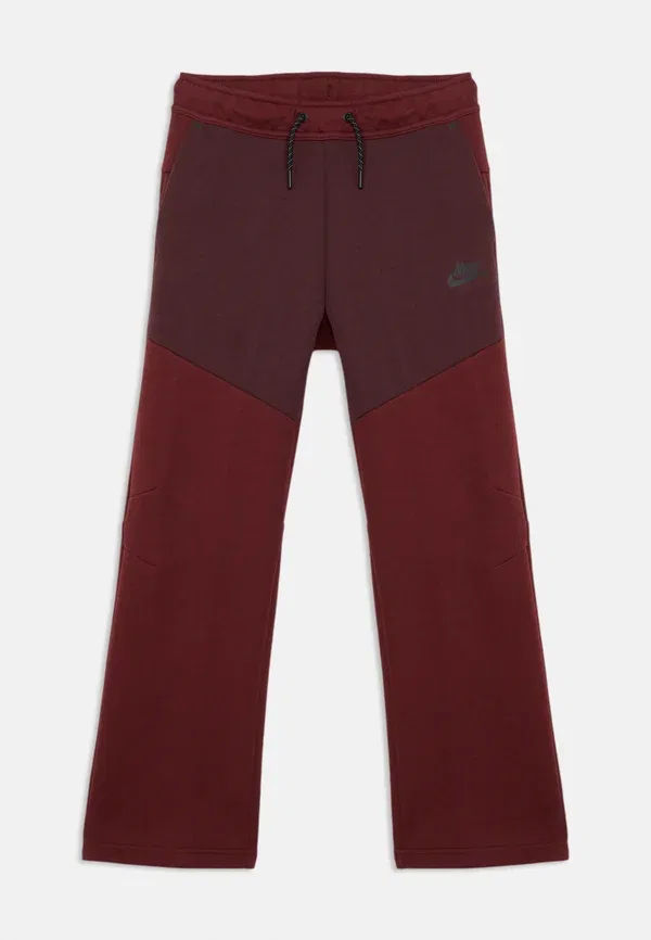 Брюки из хлопка и полиэстера Nike Sportswear Dark Team Red, черный/красный