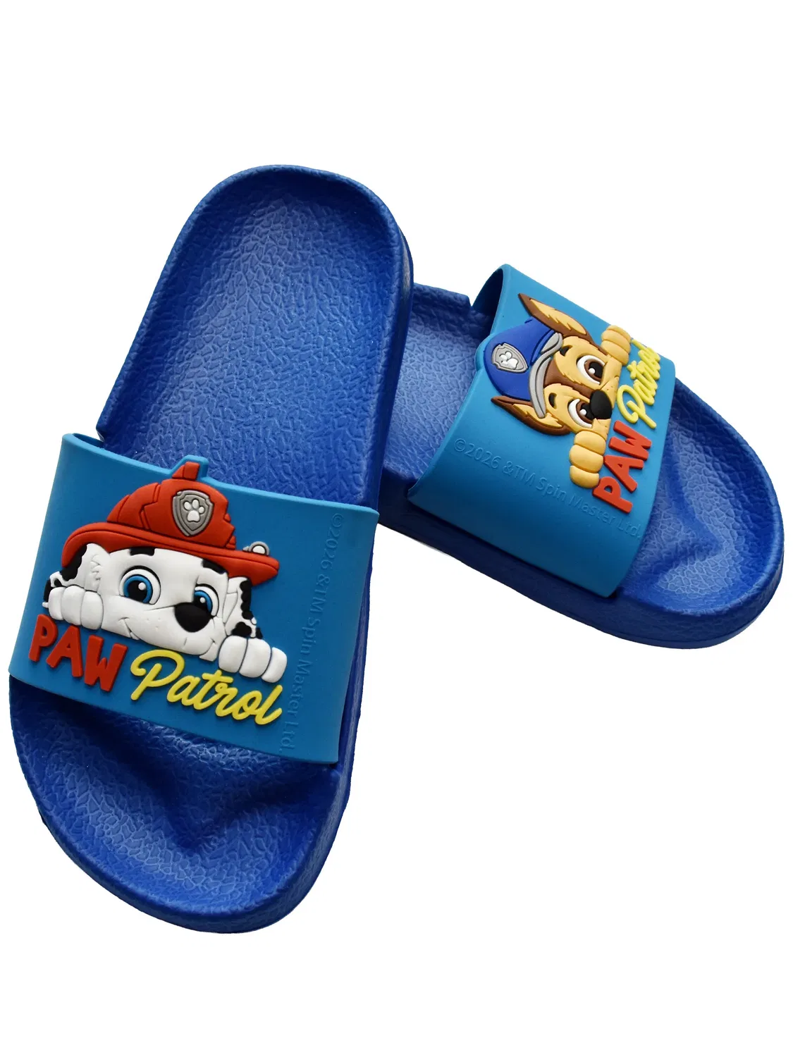 Шлепанцы для купания с принтом Chase & Marshall Paw Patrol, синий — фото 4