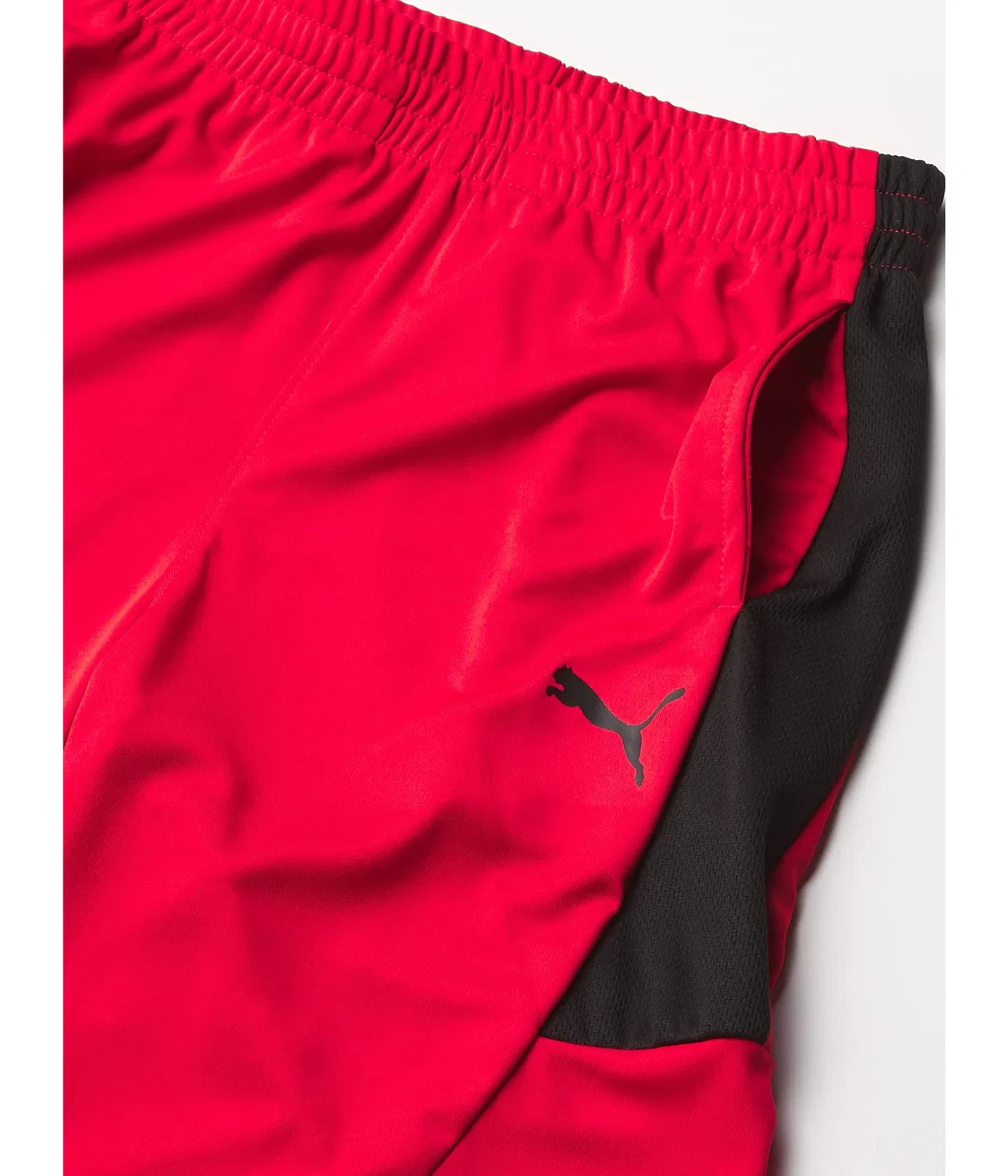 Детские спортивные шорты Core Essential Puma Kids, High Risk Red — фото 3