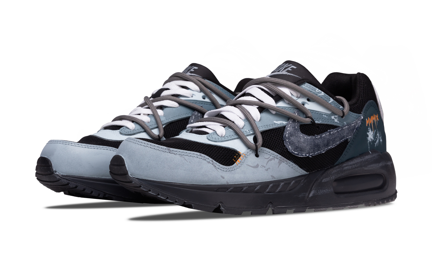 Nike Кроссовки Air Max Correlate Cloudy Trail с низкой амортизацией, повседневные, унисекс, синий — фото 4