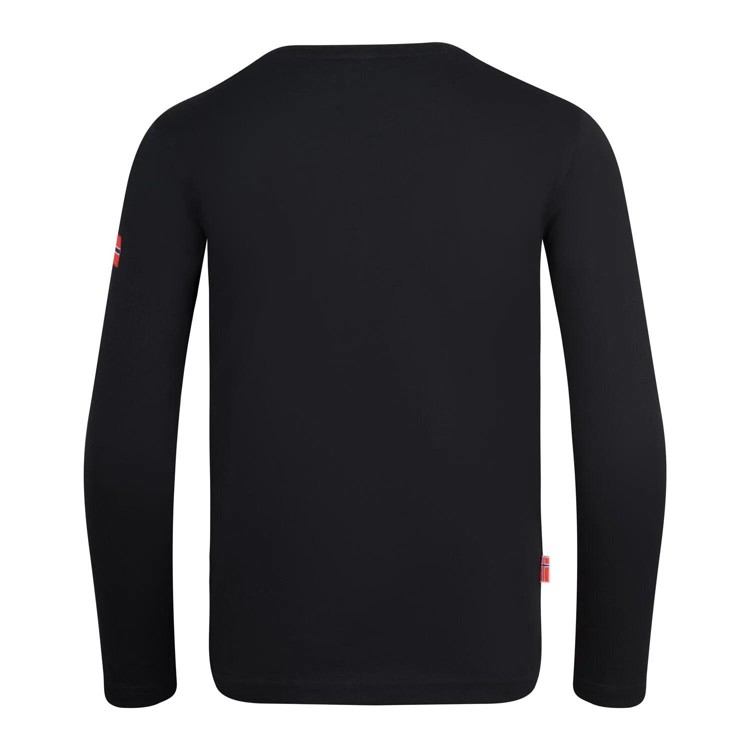 Детский лонгслив с длинным рукавом Stavanger Longsleeve XT Trollkids, Schwarz Mango — фото 2