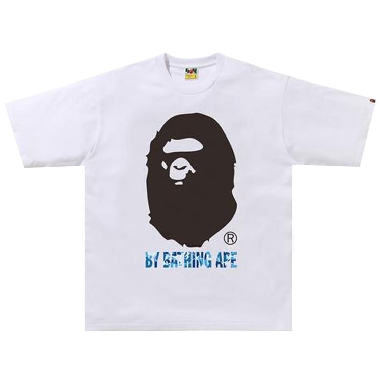 

Футболка BAPE ABC Camo RLX Tee 'White/Blue', белый