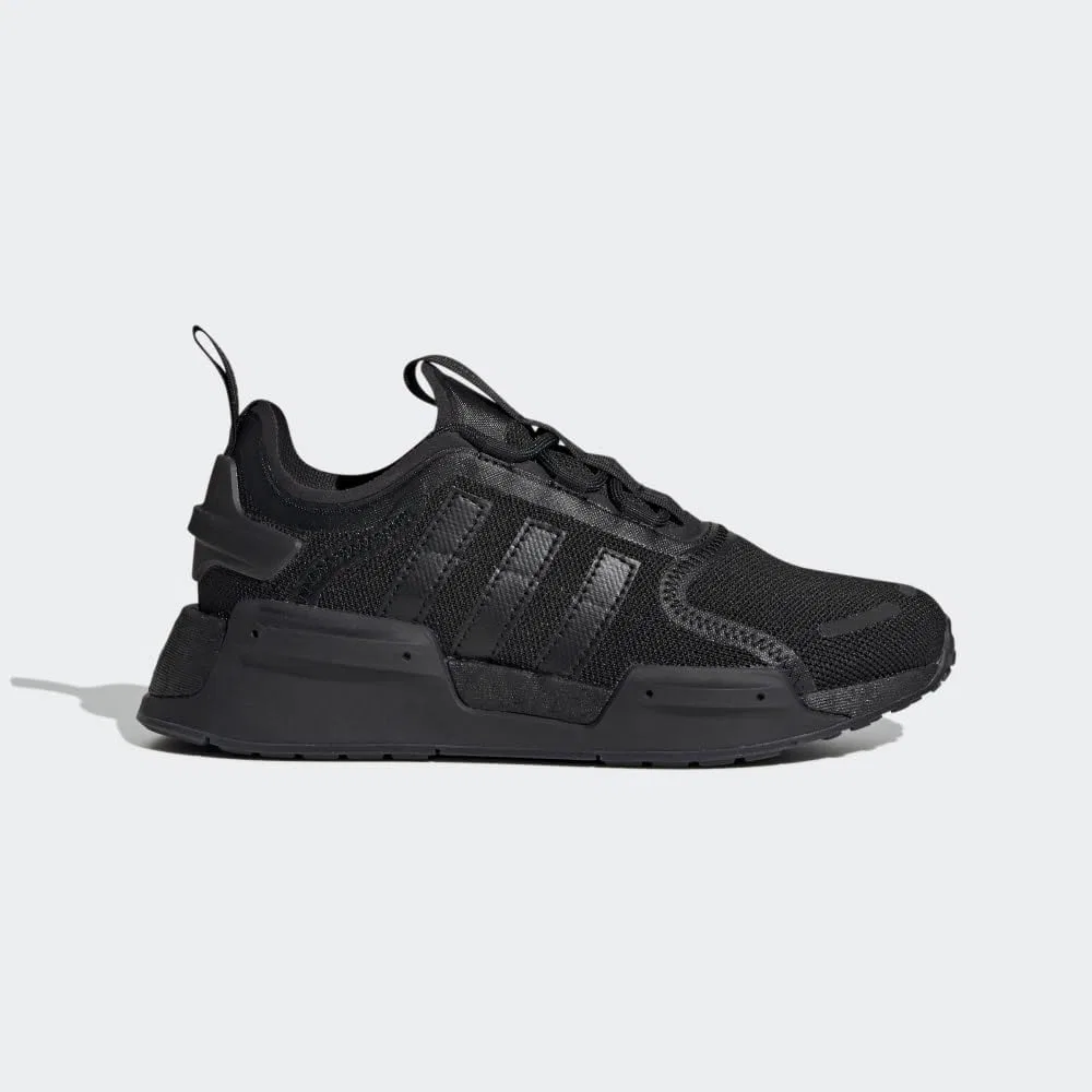 Детские кроссовки для мальчиков с принтом NMD_R1 Adidas, Black — фото 2