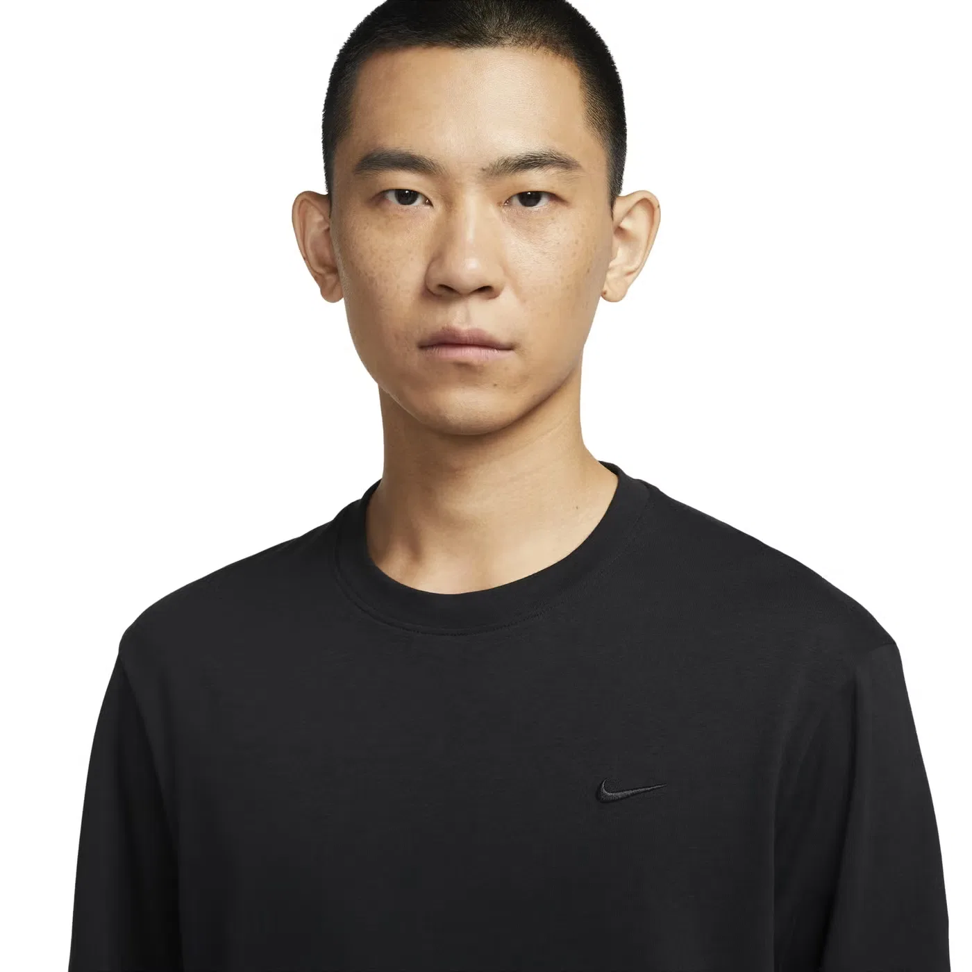 Лонгслив с длинным рукавом Dri-Fit Primary Nike, черный — фото 2