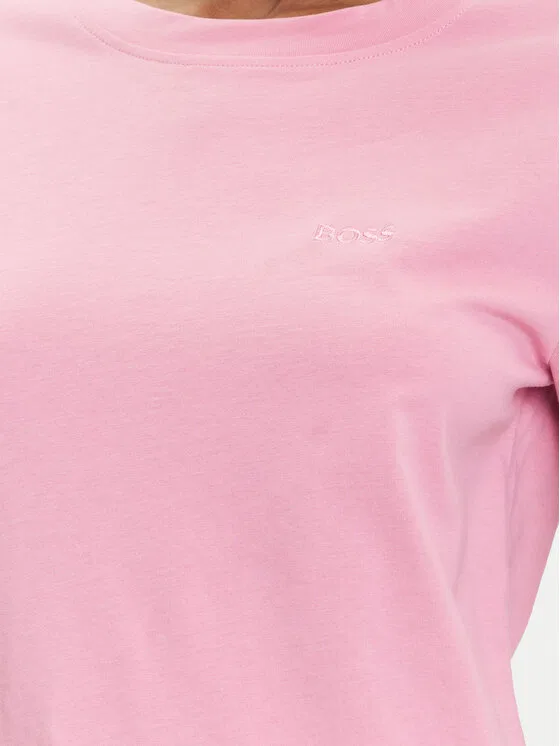 Футболка slim fit C_Esogo_1 Boss, розовый — фото 4