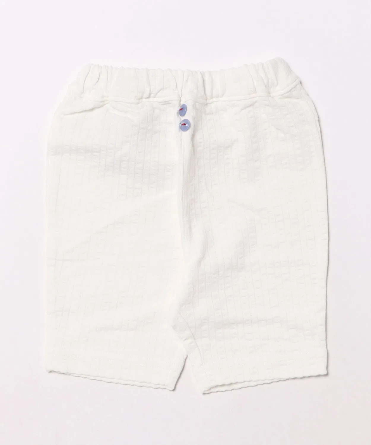 Детские шорты из футера с принтом RAGMART, Off White