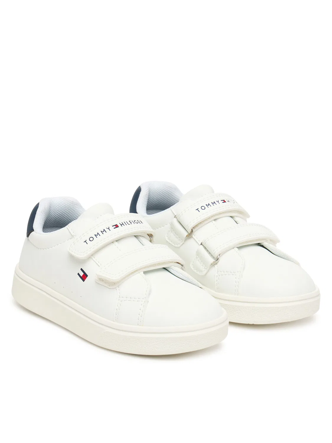 Кроссовки для мальчика Low Cut Velcro Tommy Hilfiger, белый — фото 2