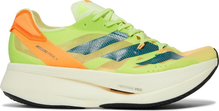 

Кроссовки Adidas Adizero Prime X 'Pulse Lime Flash Orange', зеленый, Зеленый;серый, Кроссовки Adidas Adizero Prime X 'Pulse Lime Flash Orange', зеленый