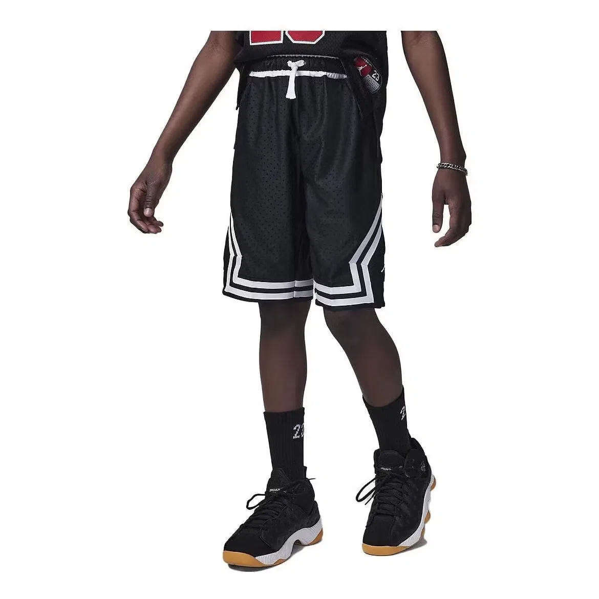 Шорты спортивные с принтом Air Jordan, черный