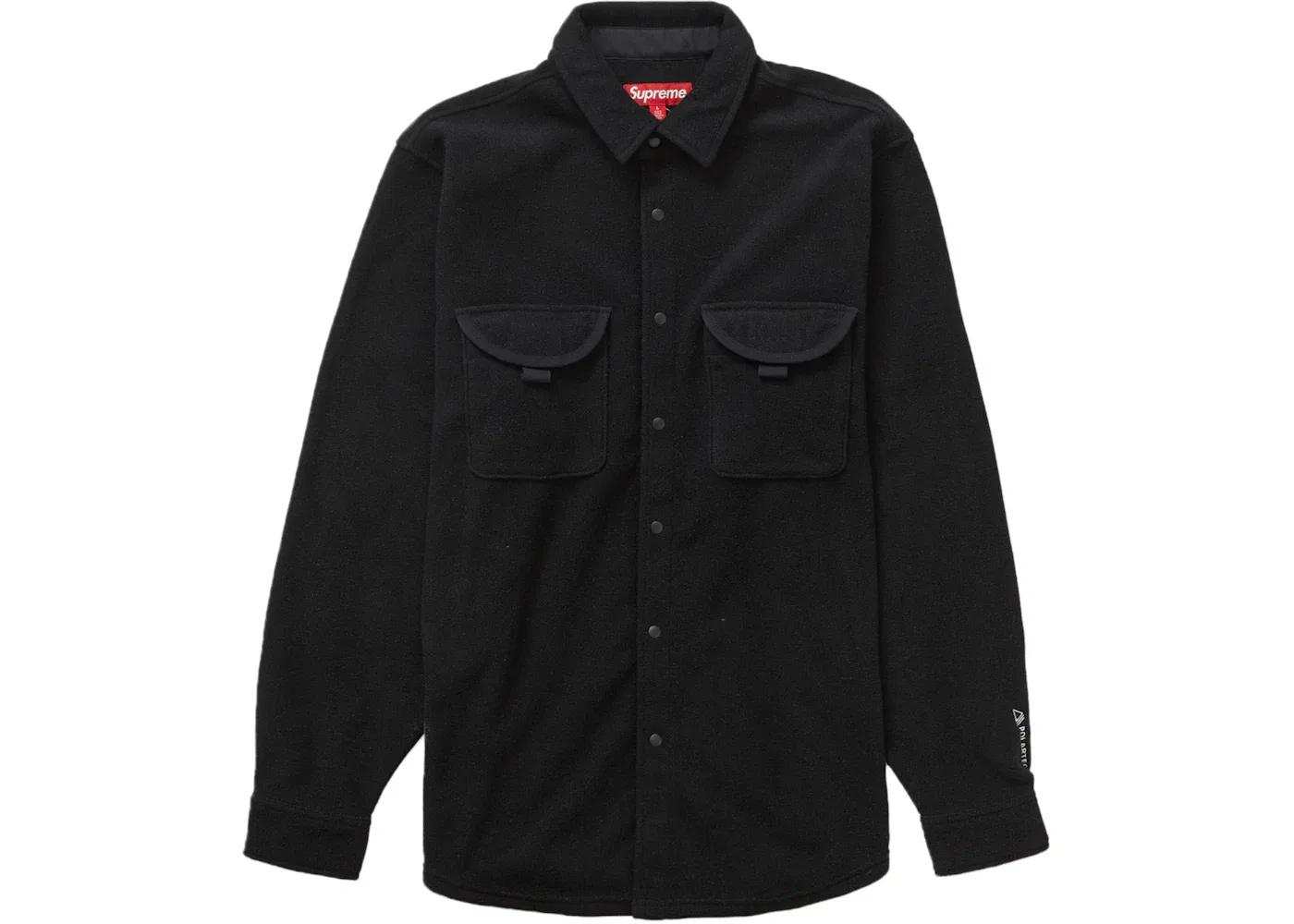 Мужская рубашка из флиса Polartec Supreme Shirt (FW23), Black