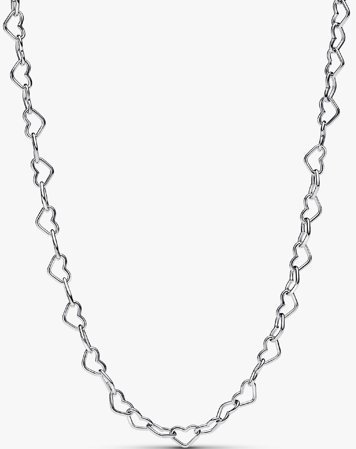 

Колье Pandora Linked Hearts Collier, серебро