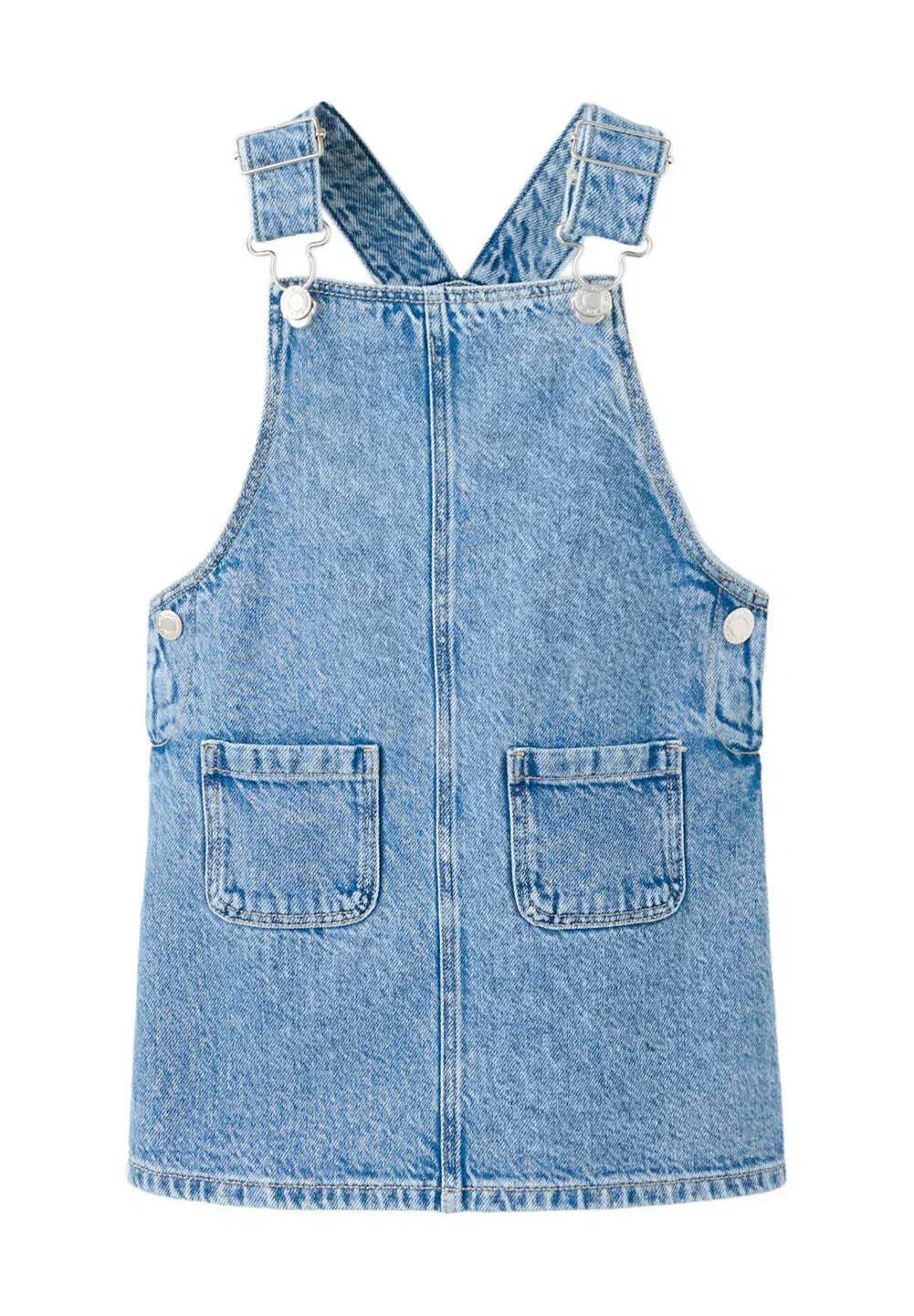 Детское джинсовое платье Mango Kids, Royal Blue