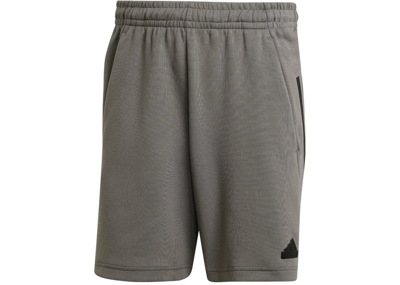 Мужские шорты с тремя полосками Adidas, Grey Four