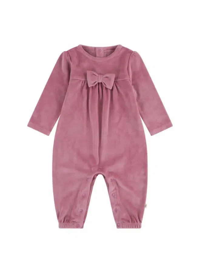 Комбинезон из велюра Huggies, розовый
