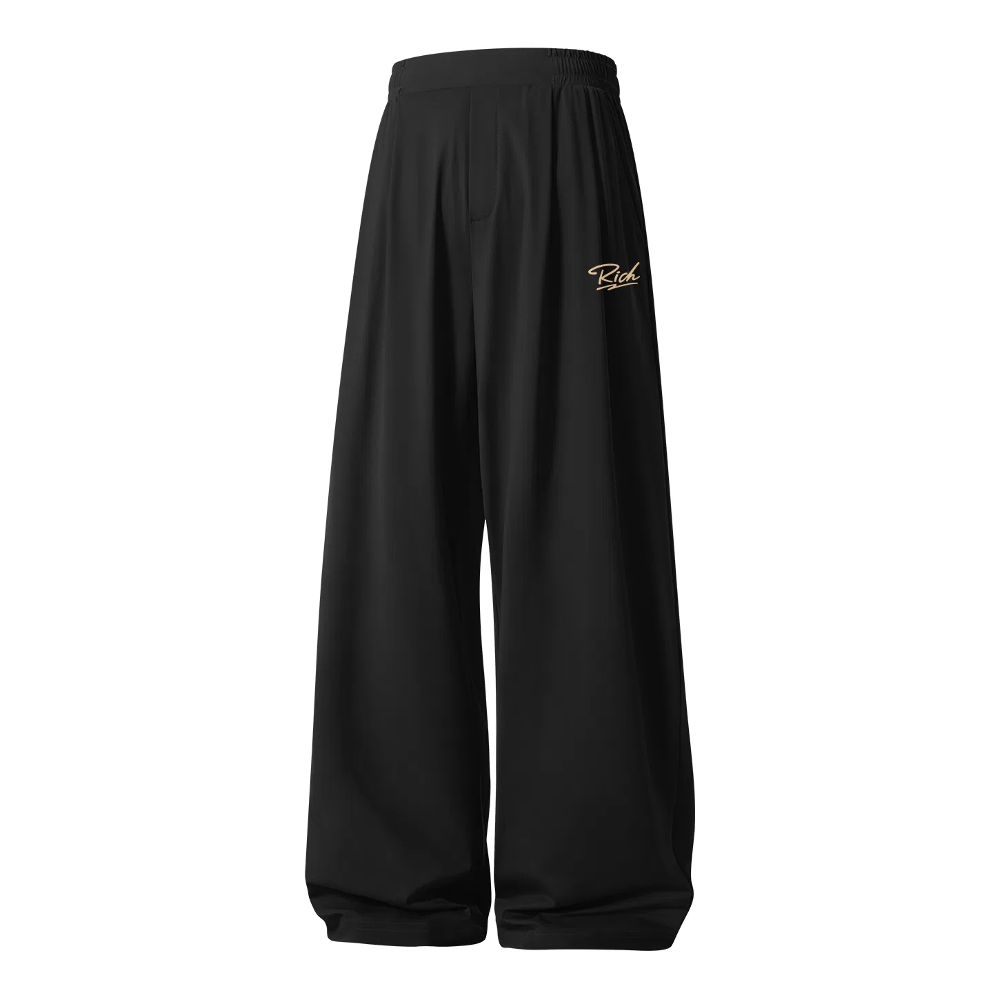 Детские брюки прямого кроя Ice Silk Drape MINISO, Ice Silk Drape Black