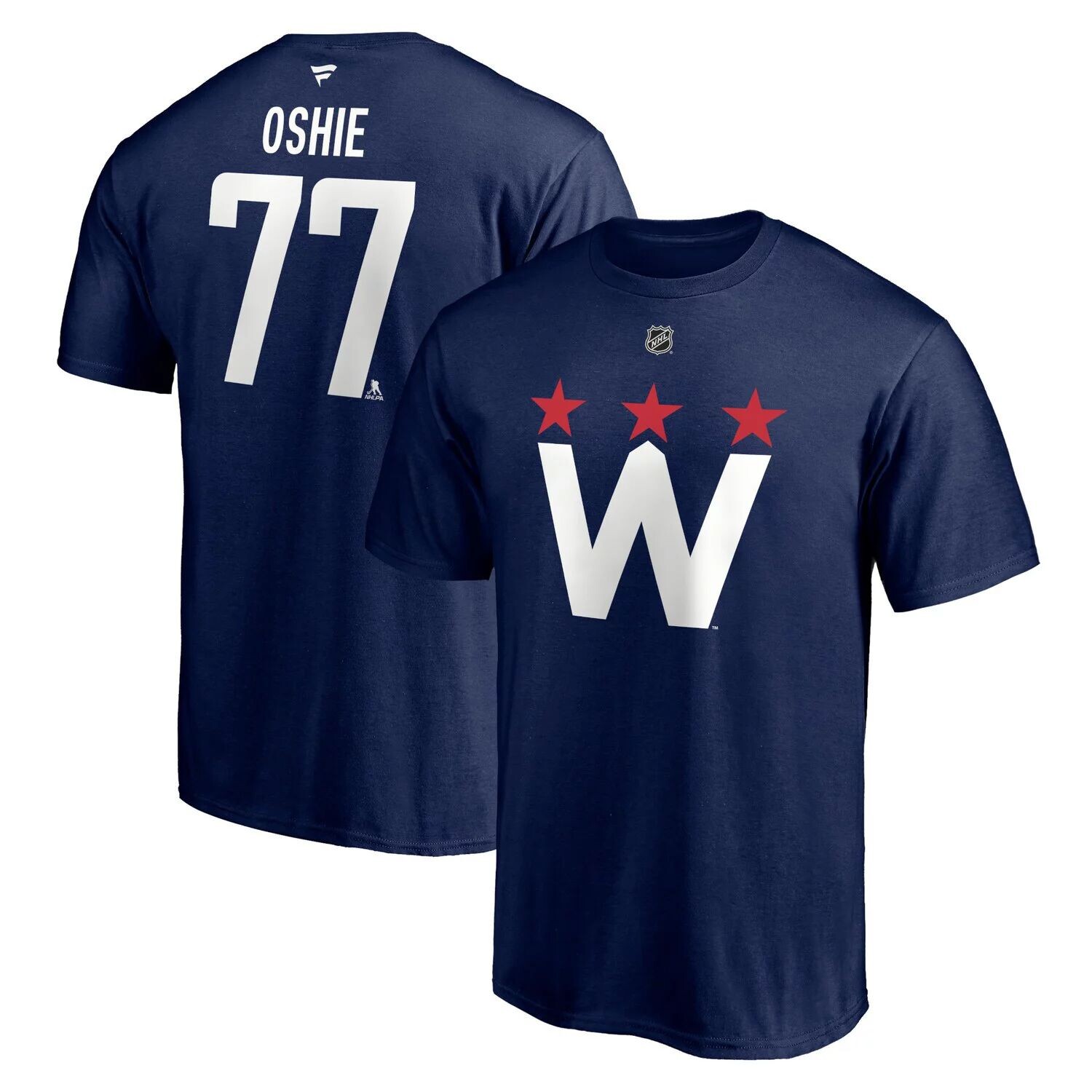 

Мужская фирменная футболка TJ Oshie Navy Washington Capitals 2020/21 с альтернативным аутентичным именем и номером стека Fanatics, Синий, Мужская фирменная футболка TJ Oshie Navy Washington Capitals 2020/21 с альтернативным аутентичным именем и номером ст