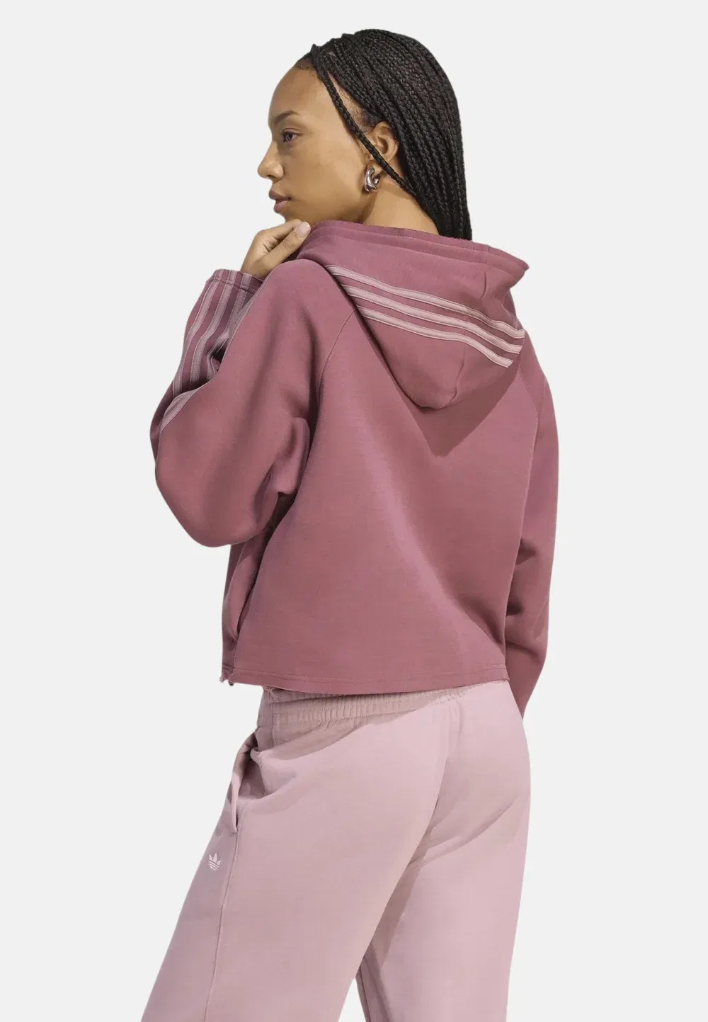 Толстовка Sst 2.0 c с капюшоном и застежкой-молнией Adidas Originals, Viola — фото 2