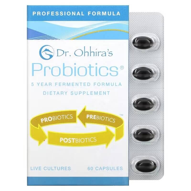 

Пробиотики Dr. Ohhira's Essential Formulas Inc., 60 капсул